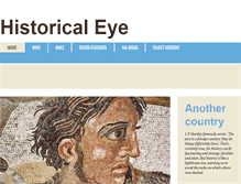 Tablet Screenshot of historicaleye.com